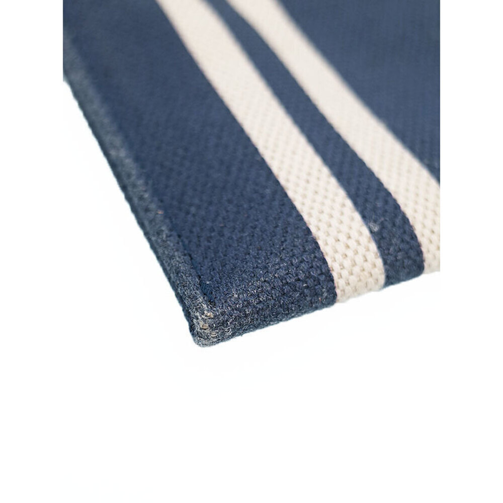 Balenciaga Navy Blue Cabas Shoulder Handbag - Picture 4 of 9